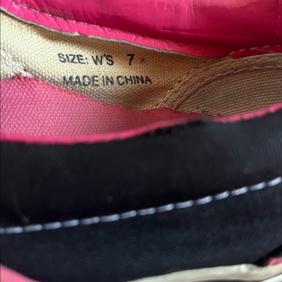 Vans Pink and Black Checkered Slip-Ons - Picture 7 of 8